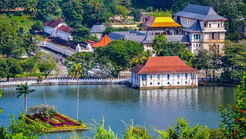 From Colombo: Kandy, Pinnawala and Tea Factory Full-Day Trip - Kandy viewpoint lunch, then gem factory + wood carving