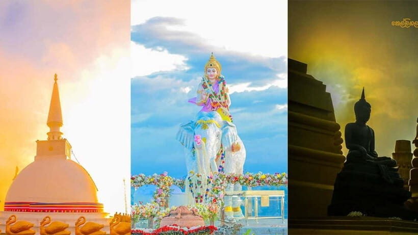 Kandy City Explore Full Day Tour , Like a Local - Nelligala Temple and Bahirawakanda Temple: the “wow” factor with a view